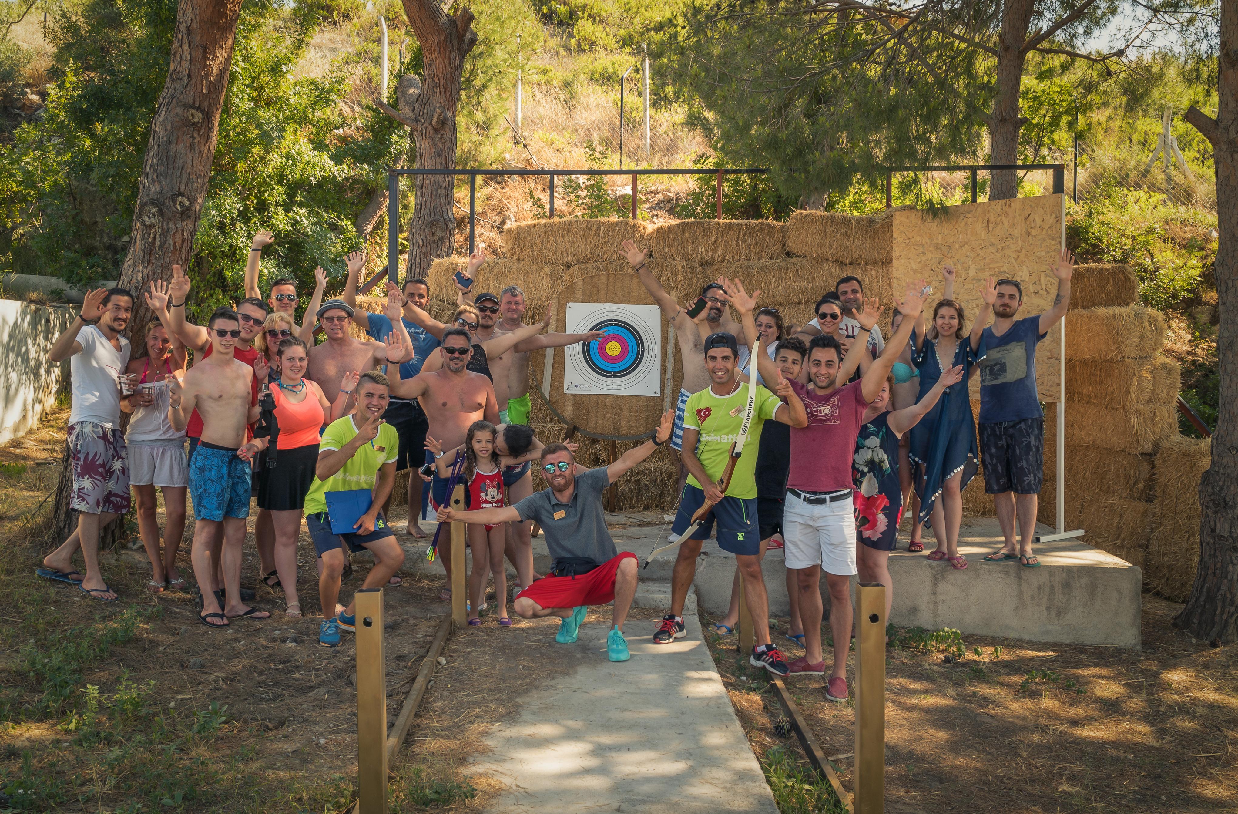 库萨达斯华美达高尔夫酒店 外观 照片 Archery at the 2015 World Championships
